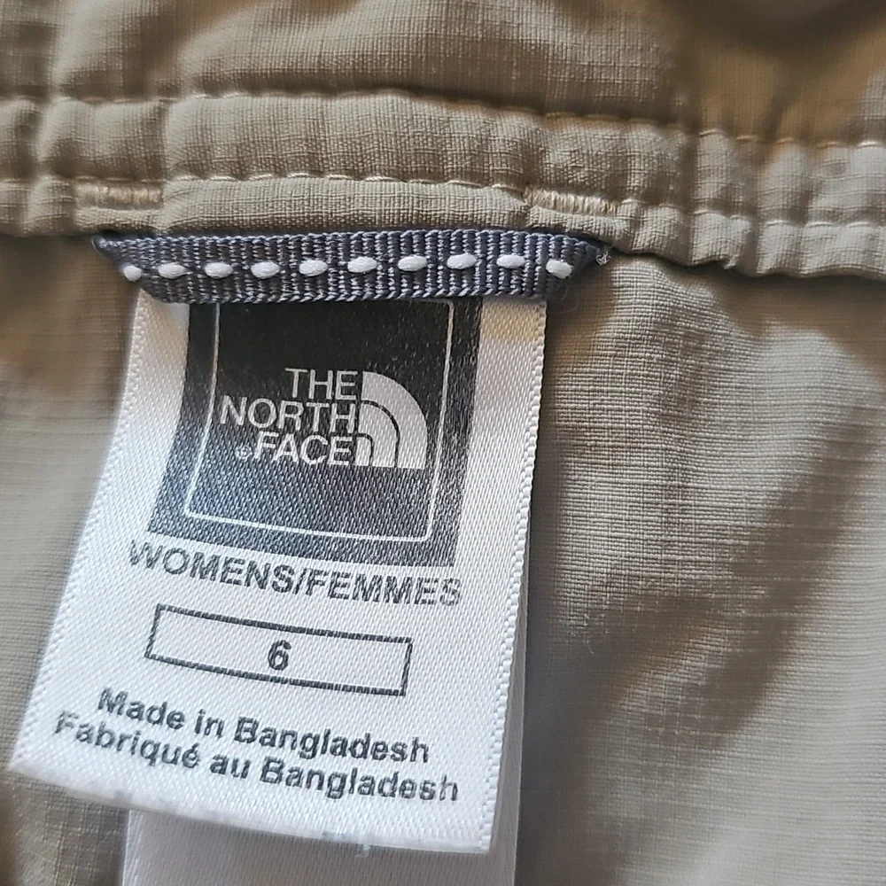 The North Face Women's Size 6 Tan Khaki Outdoor Cargo Nylon Hiking Outdoor Skirt - Picture 10 of 12